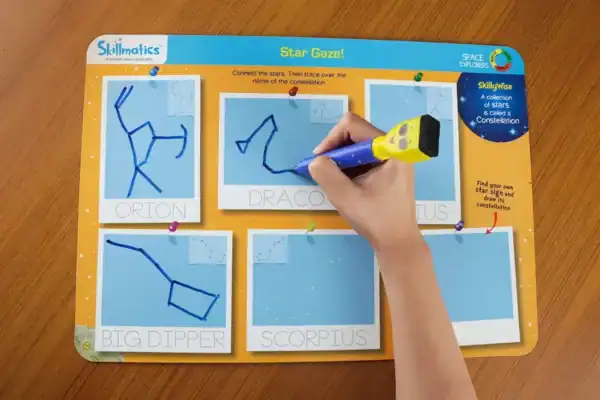 Space Explorers - Innovative Activities Like Learn About Gravity To Designing Your Own Space Ship - Write and Wipe Educational Activity Game For Kids - imagine 5