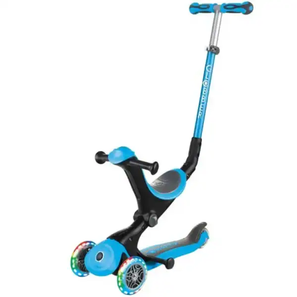 Scooter ride-on bike Smj Globber GO-UP Deluxe Lights 646-101 - imagine 10