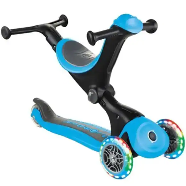 Scooter ride-on bike Smj Globber GO-UP Deluxe Lights 646-101 - imagine 12