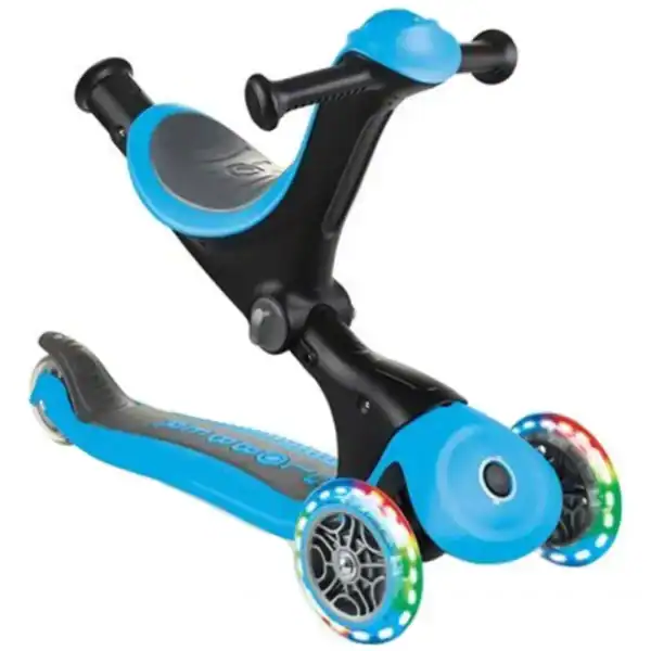 Scooter ride-on bike Smj Globber GO-UP Deluxe Lights 646-101 - imagine 14