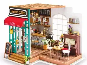 Casuta de papusi din lemn Coffee Bar