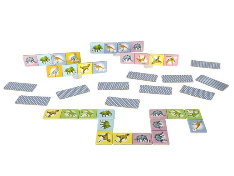 potrivindu-le cu cele aflate pe masă. Jocul învață perspicacitatea și gândirea logică. Număr de jucători: 1-5 Număr de piese: 39.