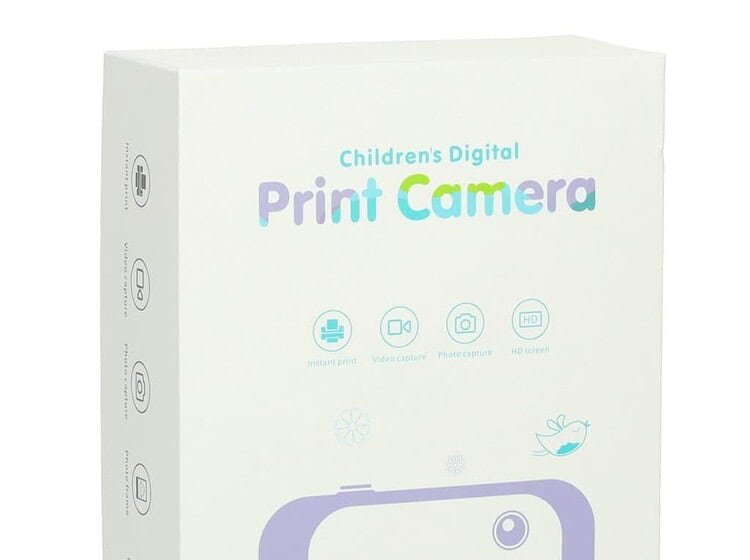 Jucărie pentru copii, cameră digitală instant print, captura video și fotografii clare.