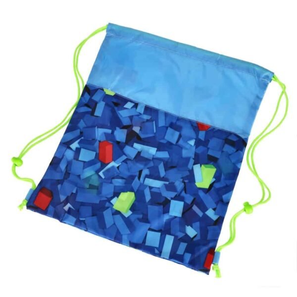 BAMBINO geantă de pantofi blocuri albastru - imagine 2
