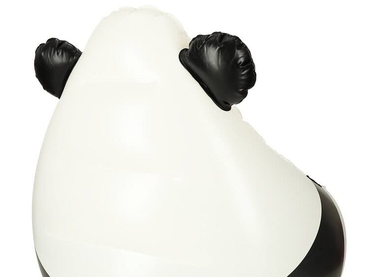 1. Jucarie forme panda din plastic pentru copii, design modern și distractiv.