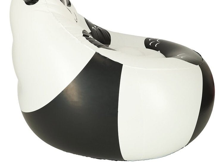 Jucarie de plaja în formă de panda, relaxare și distracție pentru copii și adulți.