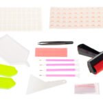 Diamant Pictura Pictura Broderie Accesorii Set - Set de accesorii pentru vopsirea diamantelor. Va îmbunătăți aranjarea tablourilor și va ajuta la depozitarea mai ușoară a diamantelor. Număr de piese: 32. Dimensiuni ale separatorului de diamante: 17