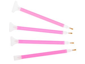 Stigla pentru curățarea urechilor, set 4 bucăți, sigure pentru copii și bebeluși.