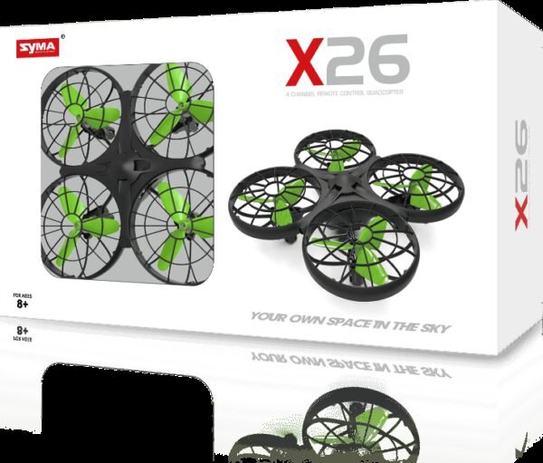 Syma X26 Obstacole de evitare a obstacolelor RC Drone 2.4Ghz Headless - Un cuier practic pentru biciclete din oțel inoxidabil.Cârligul permite agățarea bicicletei pe perete de janta roții din față. Un gadget util în fiecare casă. Sarcina maximă: 25kg Dimensiuni: 26x11x14cm. Culoare: negru