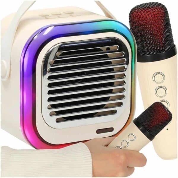 USB Bluetooth karaoke cremă difuzor - Dimensiunile produsului: 12