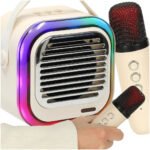 USB Bluetooth karaoke cremă difuzor - Dimensiunile produsului: 12