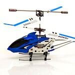 traiectorie de zbor cu 3 canale. Raza de acțiune 15m. Timp de zbor 7-10 min. Alimentat cu baterii: încărcat prin cablu USB sau prin telecomanda elicopterului RC. Dimensiuni: 22.0 X 9.8 X 3.8cm. Culoare: albastru
