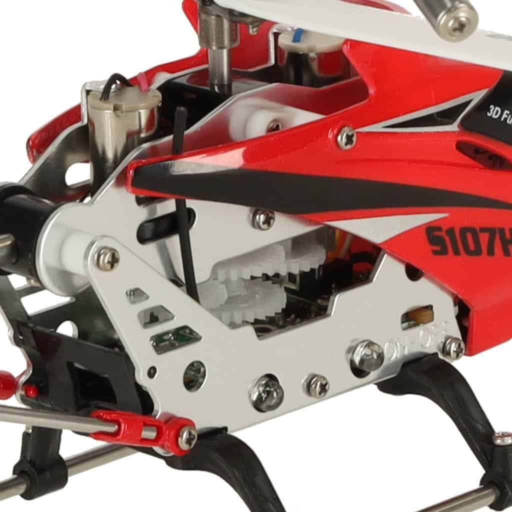 1.Motor de mașină de jucarie RC, detalii realiste, culoare roșie și albă, pentru copii și colecție.