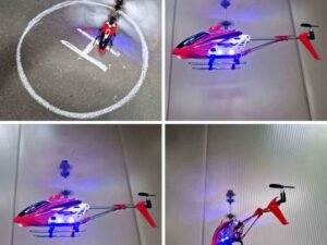 Radio control helicopter model, children’s toy, lightweight and easy to fly, perfect for indoor and outdoor play.