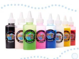 7 granule. Volumul unui gel: 60ml. Dimensiuni matriță: 8