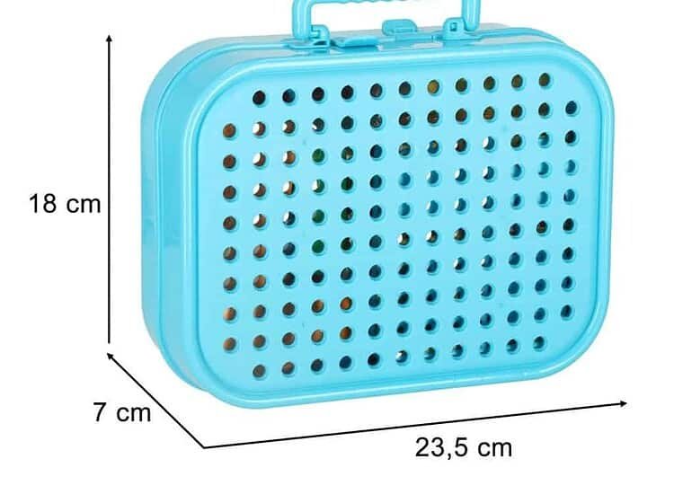 1. Cutie pentru depozitare jucării, bebeluși și accesorii.