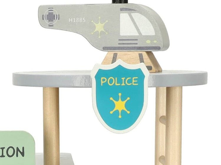 Joc de jucarie politist pentru copii, poliție mică cu mașină și badge, cadou de poveste pentru joacă.