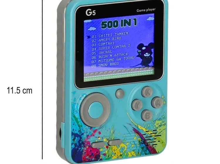 Jucarie electronică pentru copii, aparat de jocuri 500 în 1, divertisment pentru cei mici.