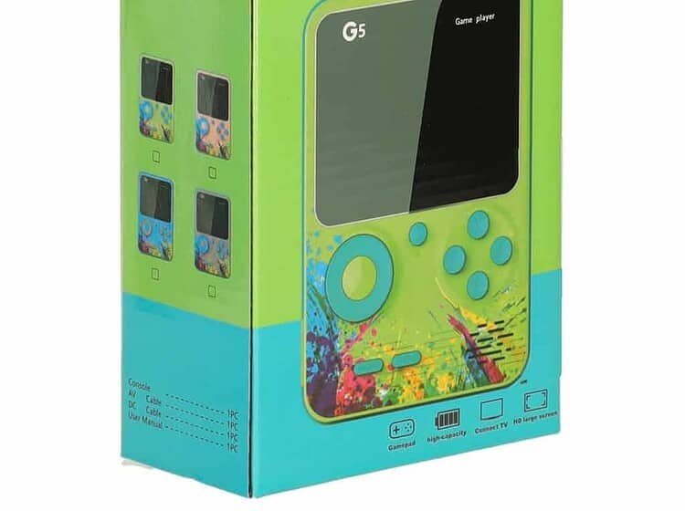 Jucarie multifunctionala pentru copii, console de jocuri portabile G5 cu ecran HD.