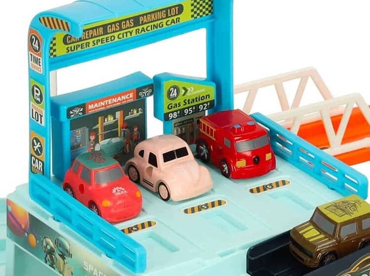 Mașini de jucarie pentru copii, garaj și parcare, joc educativ și distractiv, cadou perfect pentru copilul tău.