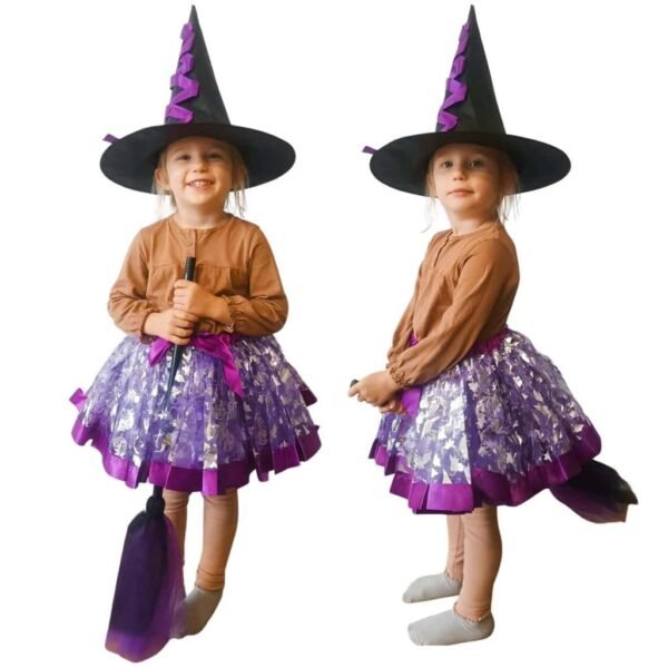 o petrecere tematică sau pentru Halloween. Include fustă din tul