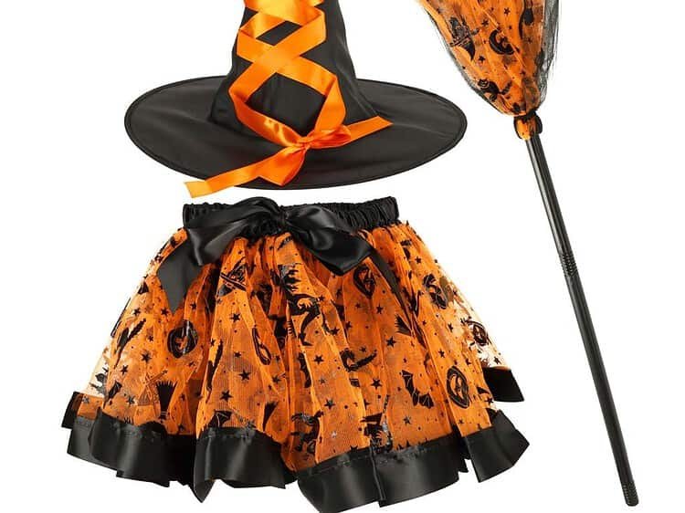 o petrecere tematică sau pentru Halloween. Include fustă din tul