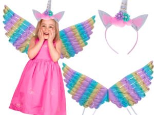 Unicorn aripi costum de costum de banda de cap - Costum fantastic de unicorn pentru un bal mascat