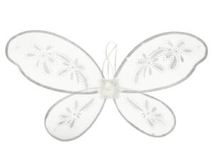 Costum înger carnaval 3 buc mărimea M - Dimensiune: 110-120 cm. Dimensiunile pachetului: 32 cm x 41 cm x 2 cm.