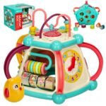 Cub de jucărie senzorială pentru copii 7in1 -