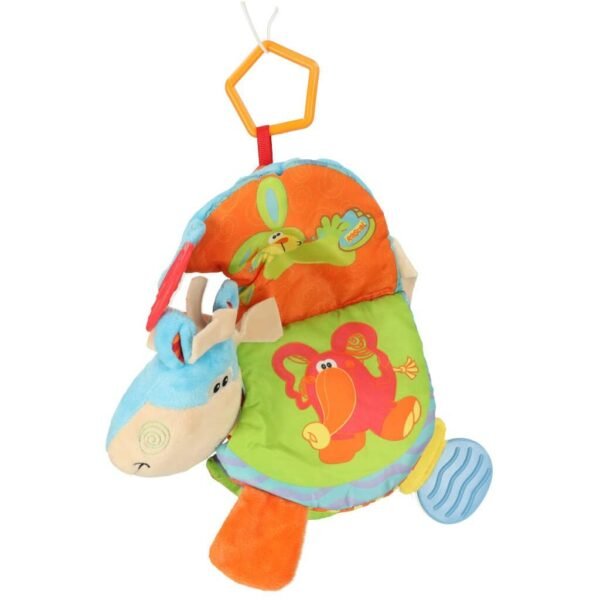 Carte senzorială carte zornăitor teether măgar - imagine 6