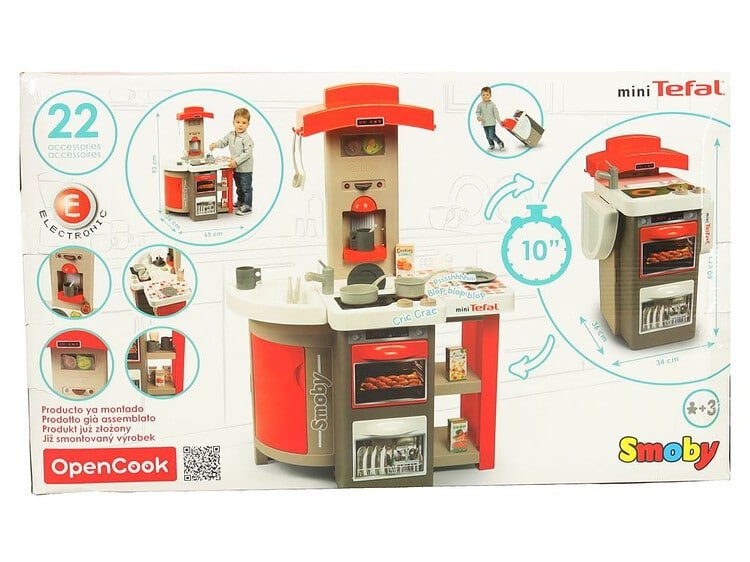 1. Jucarie bucatarie pentru copii, set de 22 piese, conceput pentru joaca educativa.