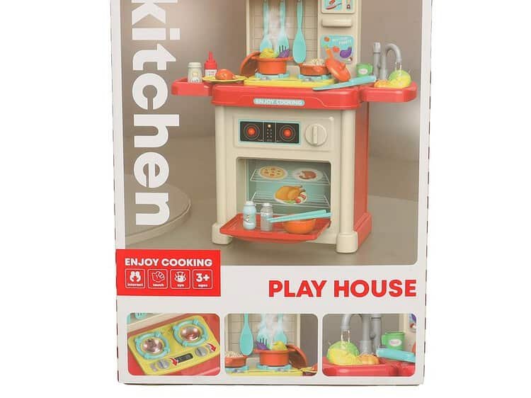 Jucarie bucatarie pentru copii, set 44 piese, accesorii pentru jocul de rol, ideal pentru dezvoltare copii.