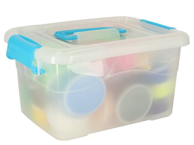 singura limită fiind imaginația copilului. Conținutul setului: 24 de culori (15 g fiecare)