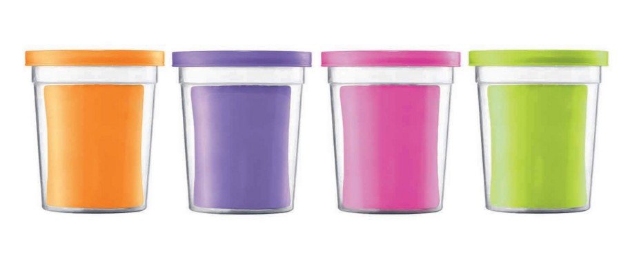 Creativ masă de plastic 4x114g 4buc. - imagine 3