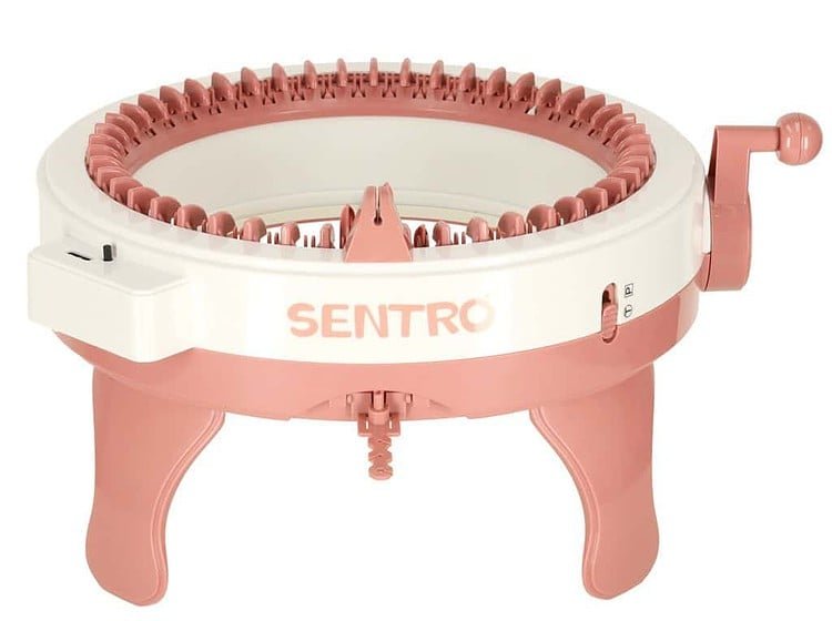 Jucărie pentru copii, mașină de tricotat, este perfectă pentru activități creative și distractive.