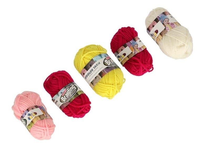 Colorate fire de ghemuieli pentru confecționat obiecte și jucării.