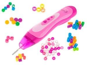 Colorat pentru fete și băieți, aparat de îndreptat și creat bijuterii din mărgele.