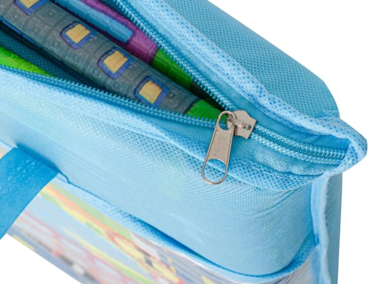 Jucarii pentru copii, organizare in geanta, educative, pentru gradinita si scoala.