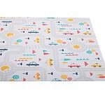 iar pe cealaltă o stradă cu mașini. Ideal pentru joacă sau pentru a învăța să se târască. Vă protejează copilul de căzături și de podelele reci. Dimensiuni: 158x177. Grosime: 8 mm.