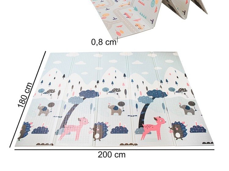 Joc pentru copii cu suprafață moale, protecție pentru joc și activități în interior și exterior.