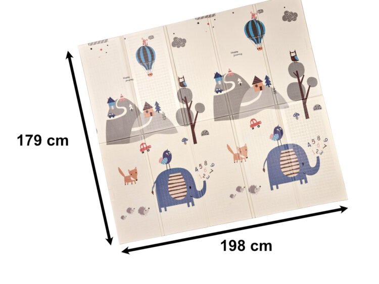 Jucarie de poveste pentru copii, calculator de mat, covoras, saltea pentru joaca, jucarii educative, design colorat.