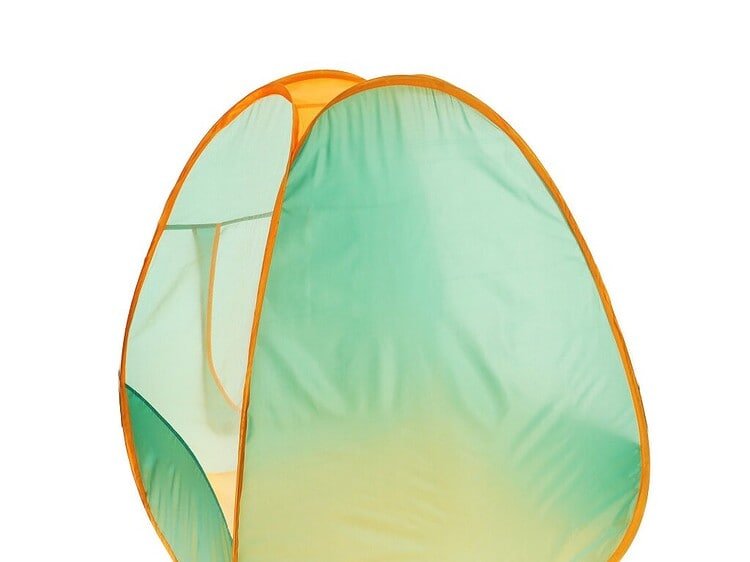 Tentă jucării pentru copii, portabilă și ușor de montat, perfect pentru joacă în aer liber.
