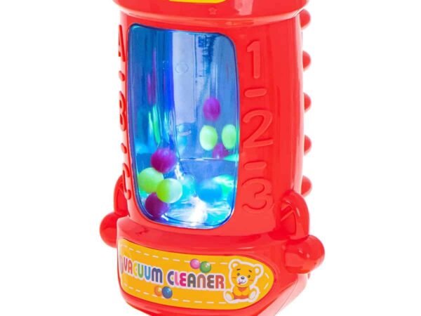 Aspirator interactiv pentru copii cu sunet zmeură - imagine 3