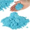 Nisip cinetic 1 kg într-o pungă albastră - Nisipul este ideal pentru a se juca acasă