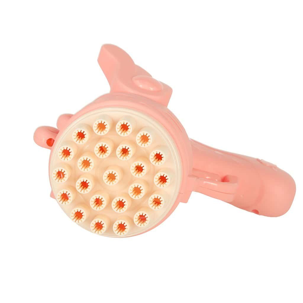 Jucărie pentru copii, aparat de masaj pentru scalp și păr, roșu deschis, sigur, din plastic, pentru joacă.