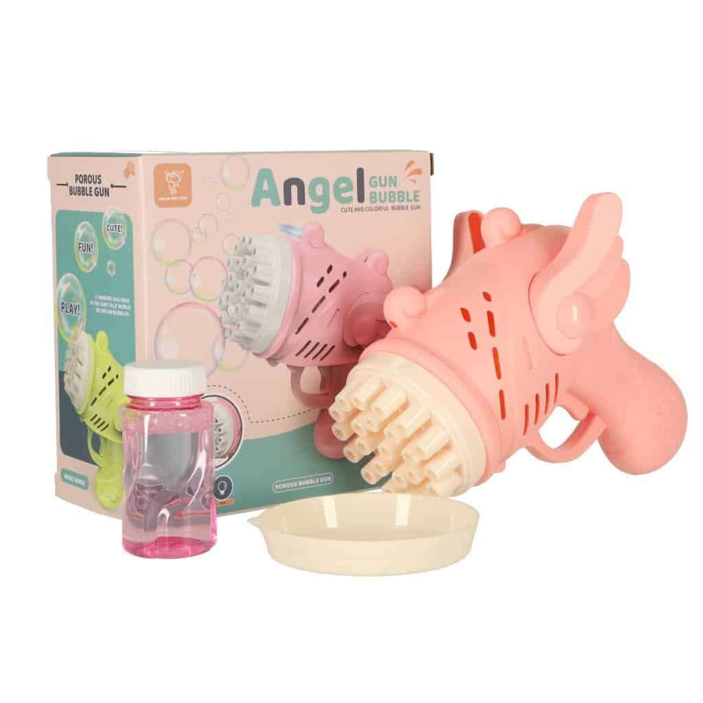 Porcușor de joacă pentru copii cu bule de săpun, jucărie educativă și distractivă.