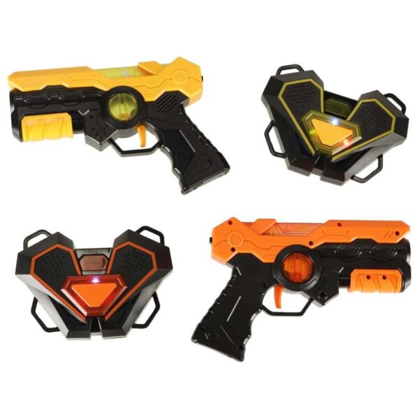 Pistol de paintball cu laser cu țintă infraroșu set de 2. -