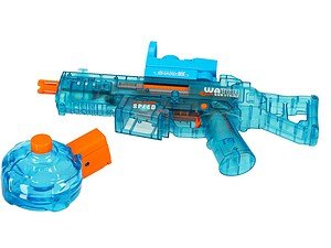 Jucarie de apa pentru copii, pistol de apa transparent, distractiv în aer liber.
