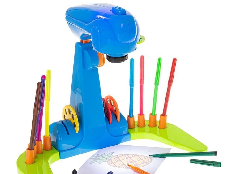 Set de desenat și colorat pentru copii, jucărie educativa și creativă.