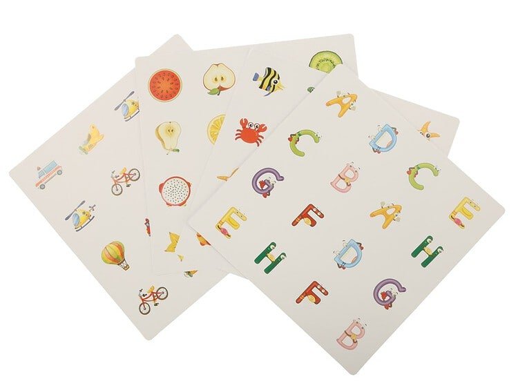 Animale și obiecte colorate, joc educațional pentru copii, casuta jucariilor.